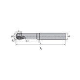 Profile milling BMR03 BMR03-016/020/025/030-G20/G25-S/M/L - Makotools Industrial Supply Tools for Metal Cutting